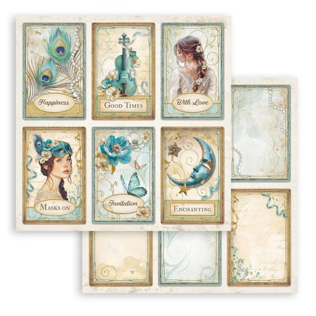 Stamperia Χαρτί Scrapbooking 30,5X30,5cm Διπλής Όψης 6 Cards