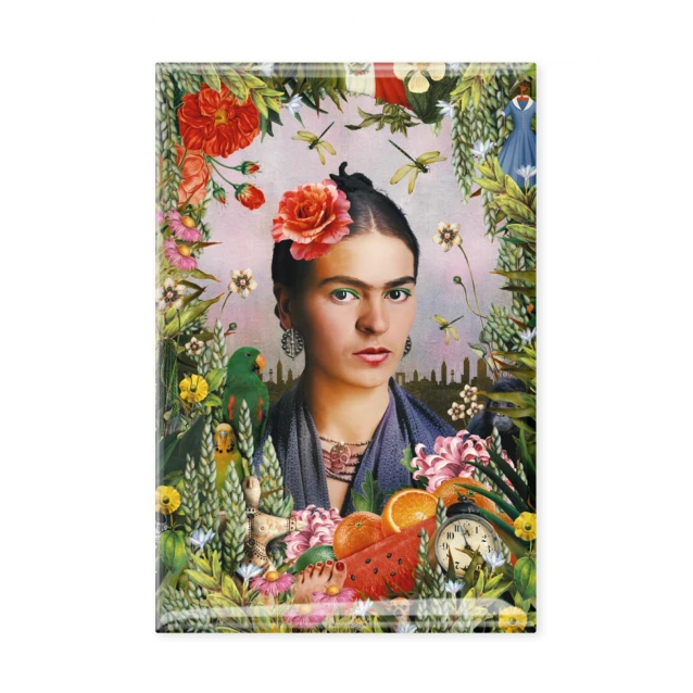Μαγνητάκι Ψυγείου 8x5,5cm Frida Kahlo