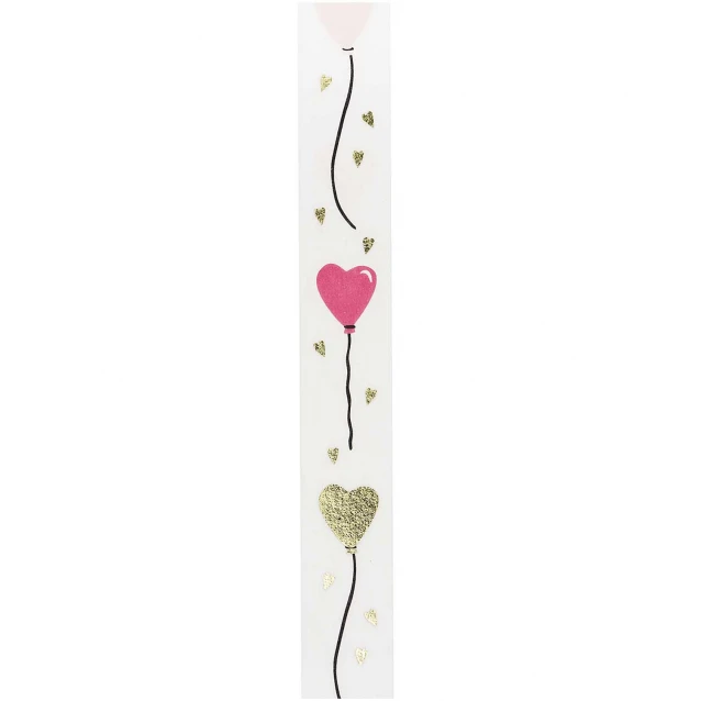 Rico Design 10m x 15mm Αυτοκόλλητη Ταινία Balloon Hearts