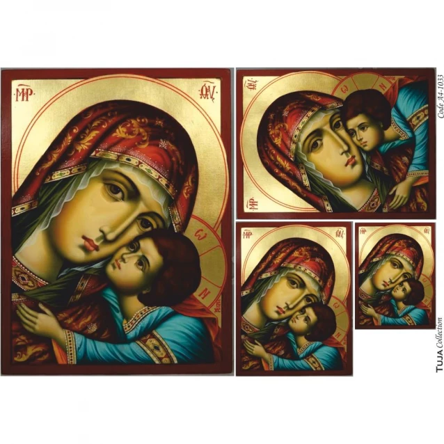 Tuja Collection Ριζόχαρτο Decoupage A4 (21x29,7cm) 1033