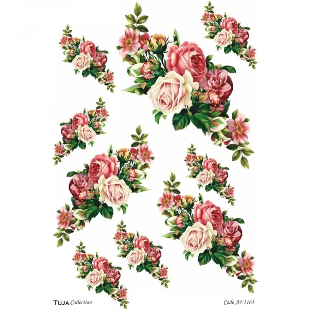 Tuja Collection Ριζόχαρτο Decoupage A4 (21x29,7cm) 1161