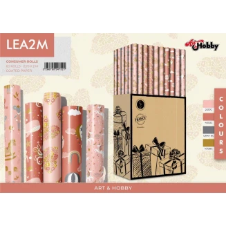 Χαρτί Περιτυλίγματος 70x200cm Lea Girls