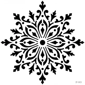 Craftistico Stencil 30x30cm 003 Μοτίβο Mandala