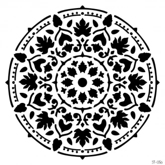Craftistico Stencil 30x30cm 056 Μοτίβο Mandala