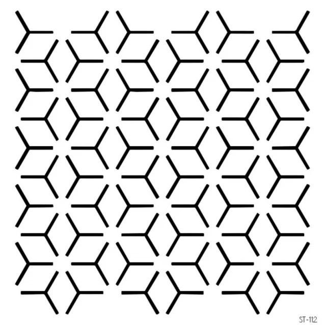 Craftistico Stencil 30x30cm 112 Μοτίβο