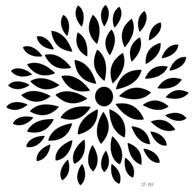 Craftistico Stencil 50x50cm 159 Μοτίβο