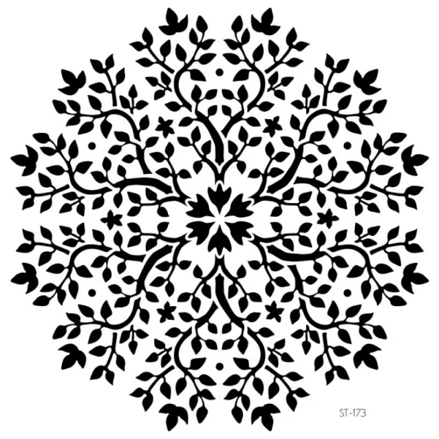 Craftistico Stencil 50x50cm 173 Μοτίβο Mandala