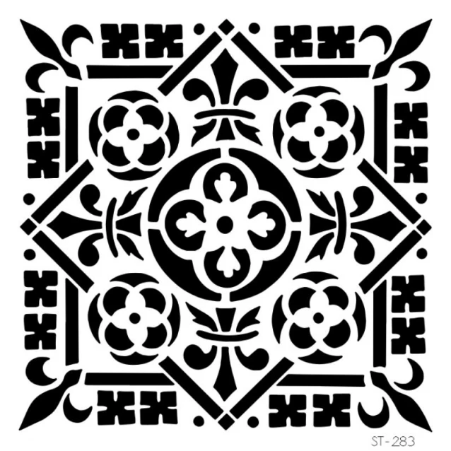 Craftistico Stencil 50x50cm 283 Μοτίβο