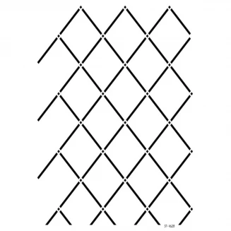 Craftistico Stencil 50x70cm 1628 Μοτίβο Τοίχου