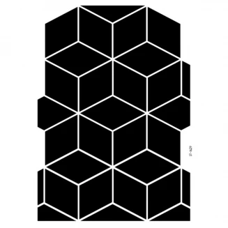 Craftistico Stencil 50x70cm 1629 Μοτίβο Τοίχου