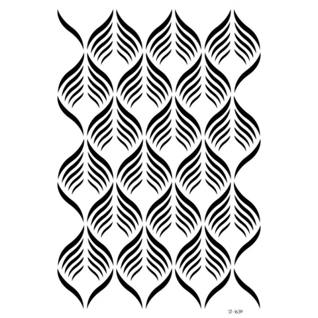 Craftistico Stencil 50x70cm 1639 Μοτίβο Τοίχου