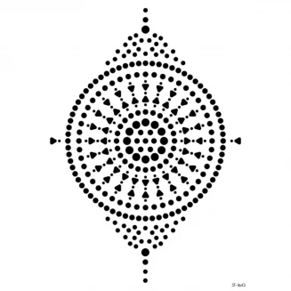 Craftistico Stencil 50x70cm 1643 Μοτίβο Τοίχου