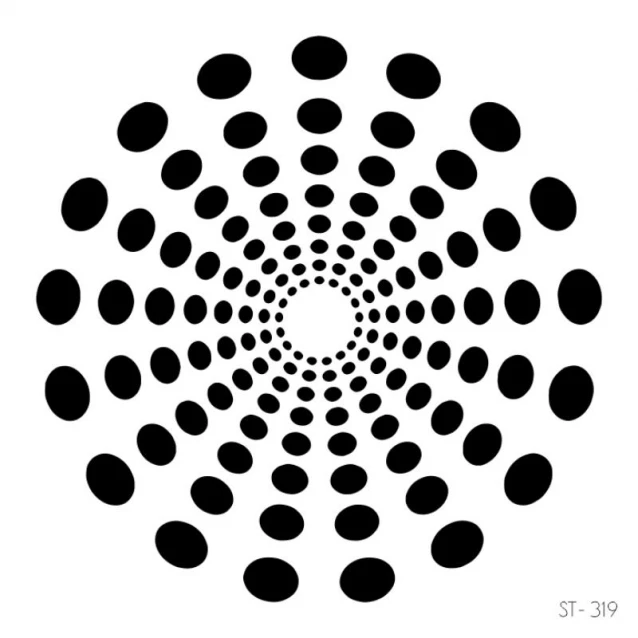 Craftistico Stencil 50x50cm 319 Μοτίβο