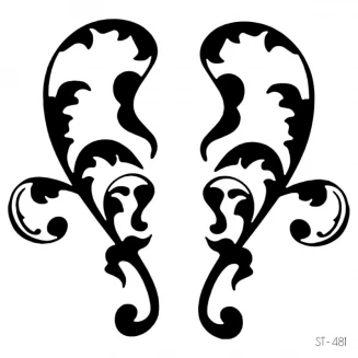 Craftistico Stencil 50x50cm 481 Μοτίβο