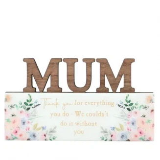 The Cottage Garden Πλακέτα με Γράμματα Mum