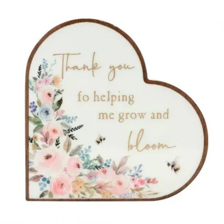 The Cottage Garden Πλακέτα Καρδιά Thank You