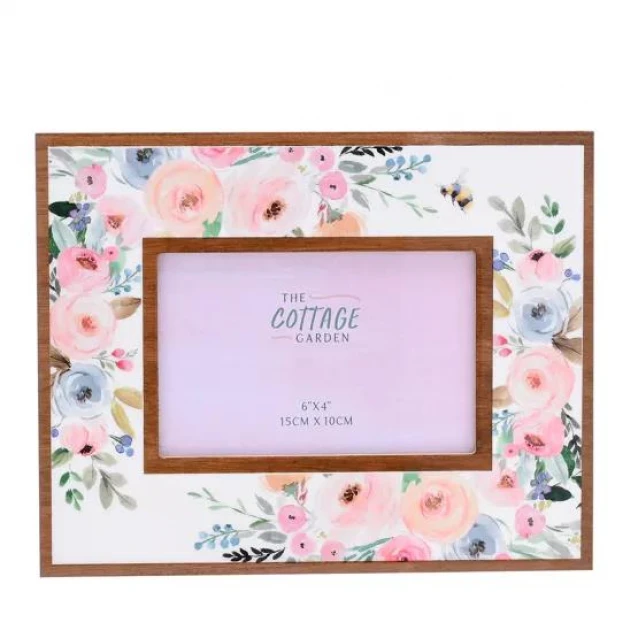 The Cottage Garden Κορνίζα με Λουλούδια 15x10cm