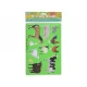 Moxy Basic Craft 2 Stencil A4 Φάρμα & Αλφάβητο