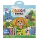 Moxy 18 Φύλλα Origami 19,5x19,5cm με Αυτοκόλλητα & Ματάκια Ζωάκια