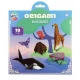 Moxy 12 Φύλλα Origami 21x20cm με 18 Σχέδια Ζωάκια
