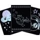 Moxy Σπιράλ Τετράδιο Magical Scratch 20 σελίδες A4 Holographic