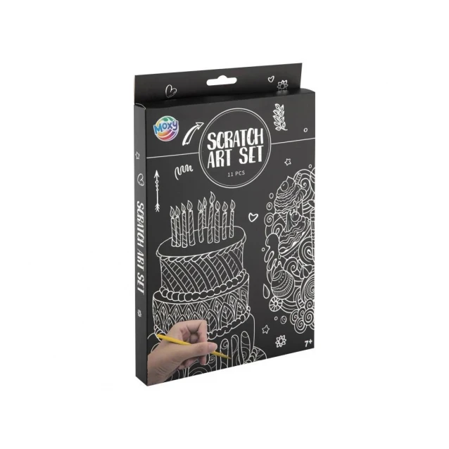 Moxy Scratch Αrt Σετ 11 τεμαχίων Γλυκά