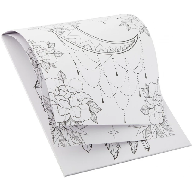 Craft ID Anti-Stress Colouring Book 20 Σχέδια Α4 250gr Bohemian Vibes