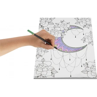 Craft ID Anti-Stress Colouring Book 20 Σχέδια Α4 250gr Bohemian Vibes