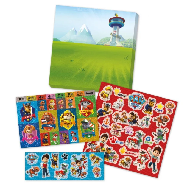 Totum Paw Patrol Σετ Αυτοκόλλητων Stickers με Σκηνικό