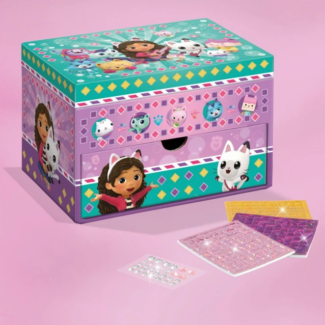 Totum Gabbys Διακοσμήστε Κουτί Κοσμημάτων με Ψηφίδες