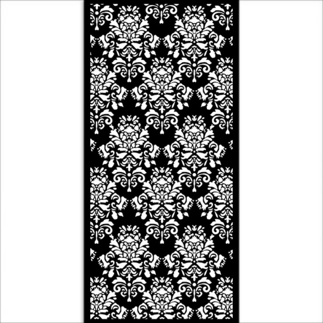 Stamperia Χονδρό Στένσιλ 0,5mm 12X25cm Golden Harmony Wallpaper