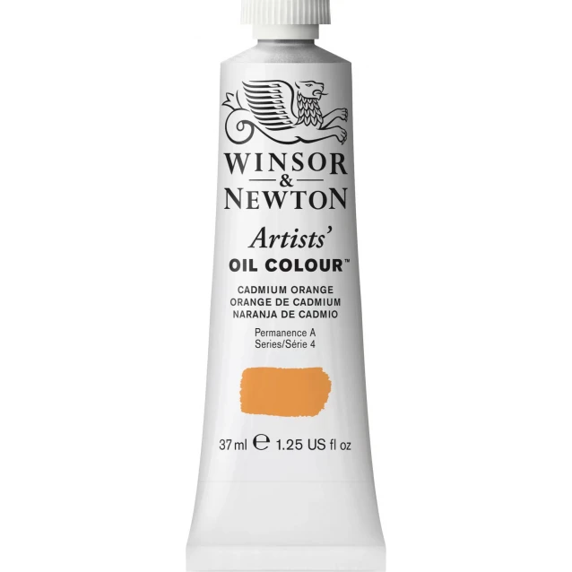 Winsor & Newton 37ml Artists Oil Series 4 Cadmium Orange