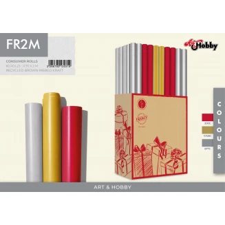 Χαρτί Περιτυλίγματος 70x200cm Kraft Μονόχρωμο 60gr