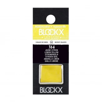Blockx Extra Fine Half Pan Ακουαρέλας 114 Naples Yellow Reddish Series 1