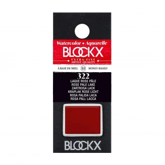 Blockx Extra Fine Half Pan Ακουαρέλας 322 Rose Pale Lake Series 3