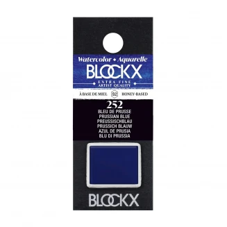Blockx Extra Fine Half Pan Ακουαρέλας 252 Prussian Blue Series 2