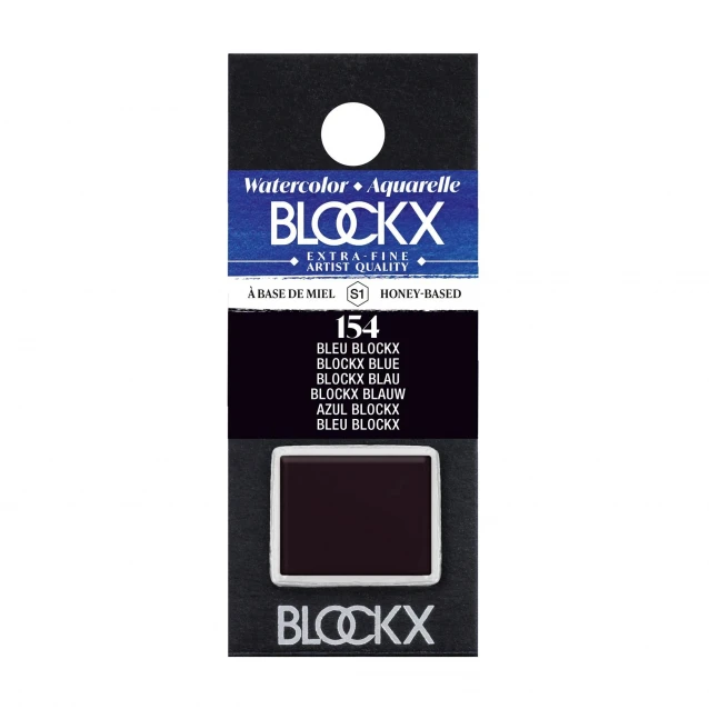 Blockx Extra Fine Half Pan Ακουαρέλας 154 Blockx Blue Series 1