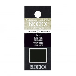 Blockx Extra Fine Half Pan Ακουαρέλας 161 Green Earth Series 1