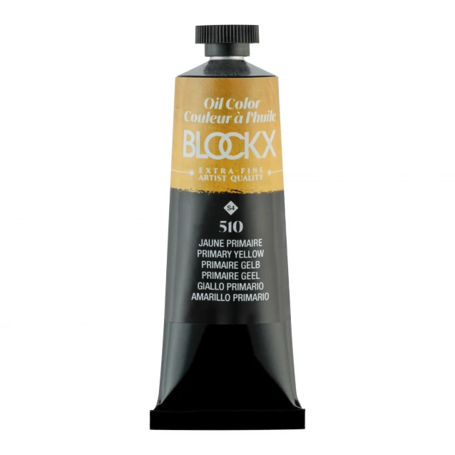 Blockx 35ml Extra-Fine Oil 510 Primary Yellow Series 4