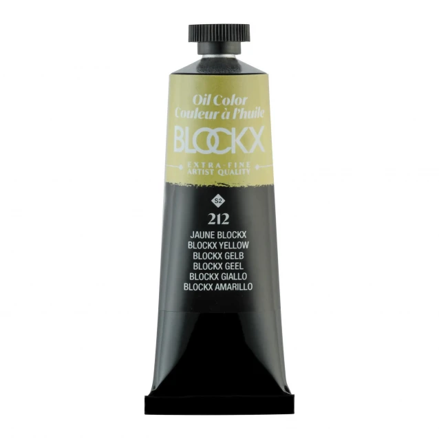 Blockx 35ml Extra-Fine Oil 212 Blockx Yellow Series 2