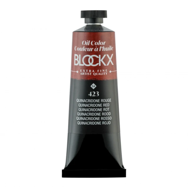Blockx 35ml Extra-Fine Oil 423 Quinacridone Red Series 4