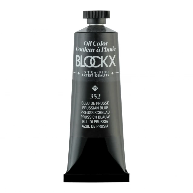 Blockx 35ml Extra-Fine Oil 352 Prussian Blue Series 3