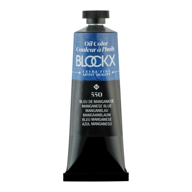 Blockx 35ml Extra-Fine Oil 550 Manganese Blue Series 4
