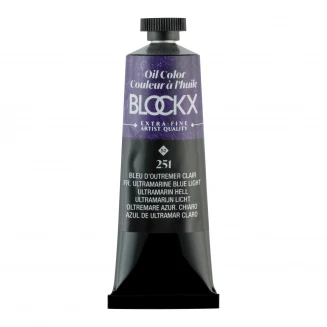 Blockx 35ml Extra-Fine Oil 251 Ultramarine Blue Light Series 2