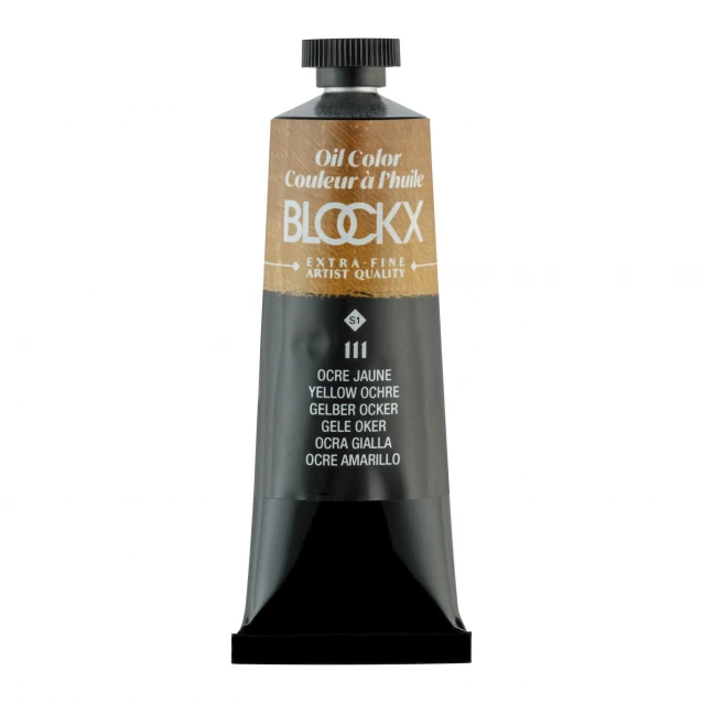 Blockx 35ml Extra-Fine Oil 111 Yellow Ochre Series 1