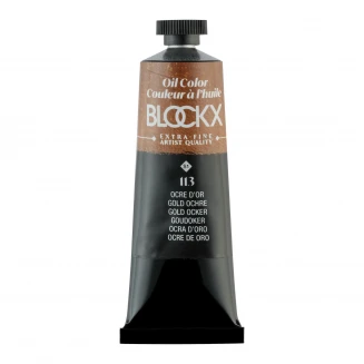 Blockx 35ml Extra-Fine Oil 113 Golden Ochre Series 1
