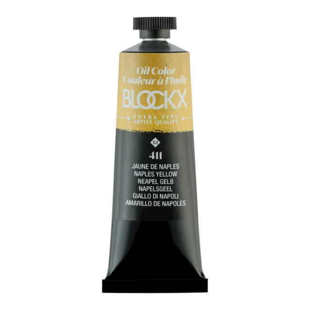 Blockx 35ml Extra-Fine Oil 411 Naples Yellow Series 3