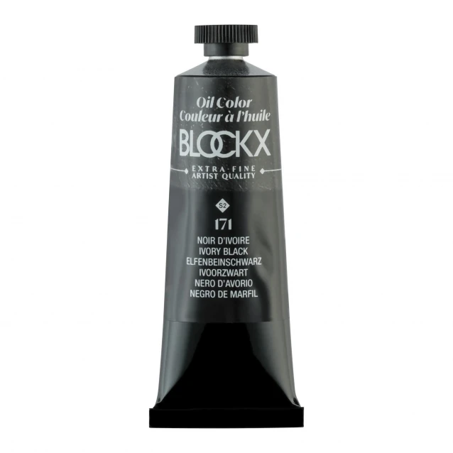 Blockx 35ml Extra-Fine Oil 171 Ivory Black Series 2