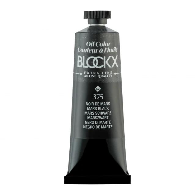 Blockx 35ml Extra-Fine Oil 375 Mars Black Series 1