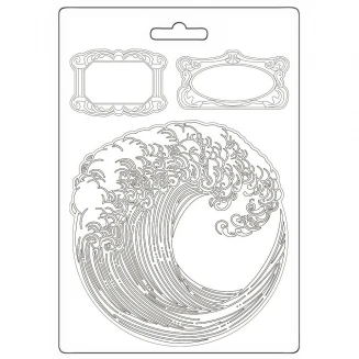 Stamperia Φόρμα Πηλού A5 Silent Sea Wave
